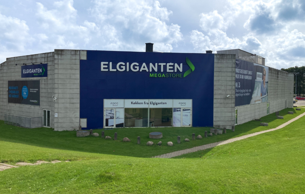 Udvidelse og lovliggørelse for Elgiganten reference