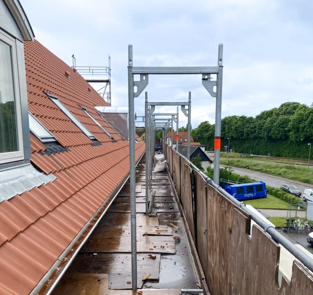Renovering af bygninger for Vestsjællands Almene Boligselskab reference