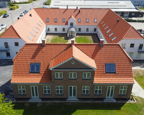 J&P Ingeniørfirmaets kontorbygning set udefra